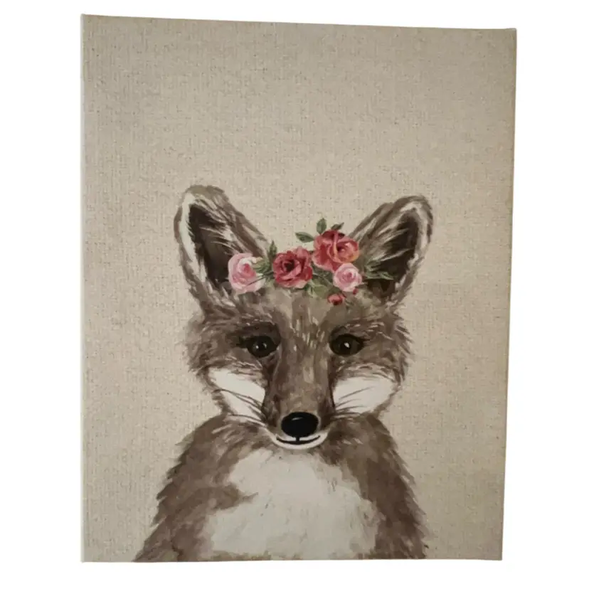 Canvas Fox Art 8x10