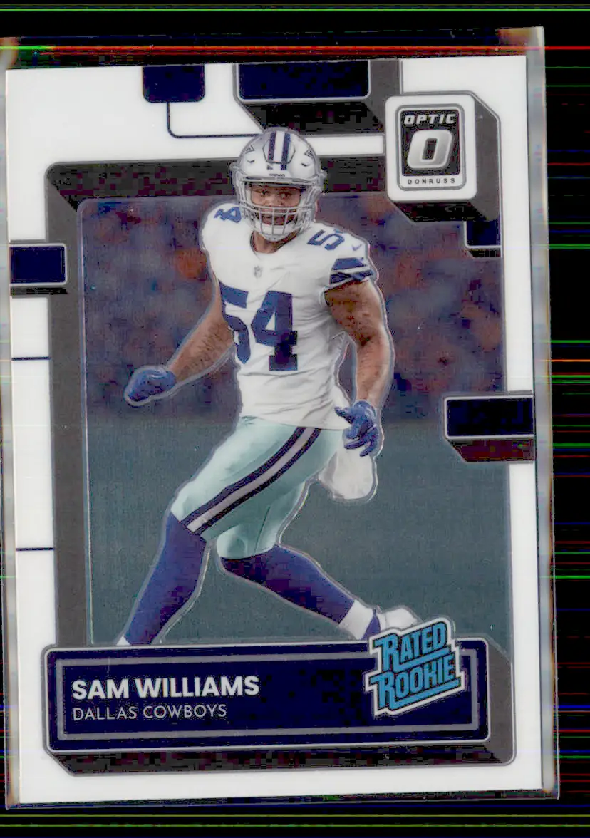 Sam Williams 2022 Donruss Optic #269 - Dallas Cowboys - (130-287)