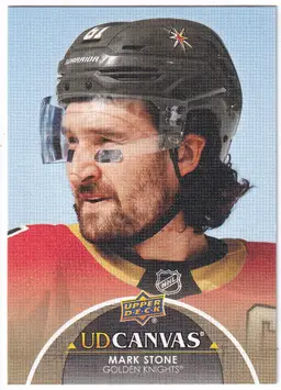 2021-22 Upper Deck Canvas #C83 Mark Stone Vegas Golden Knights Hockey Card