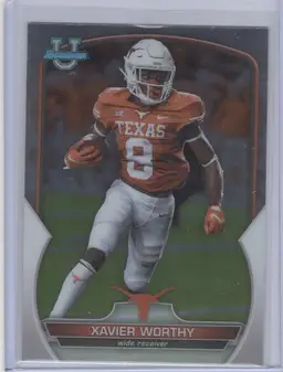 2022 Bowman Chrome U Xavier Worthy #29