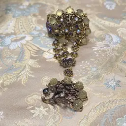 # 037 India Wedding Style Clamper CuffBracelet