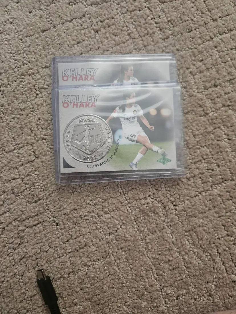 Kelley O'Hara 2022 Paramount Coin Card