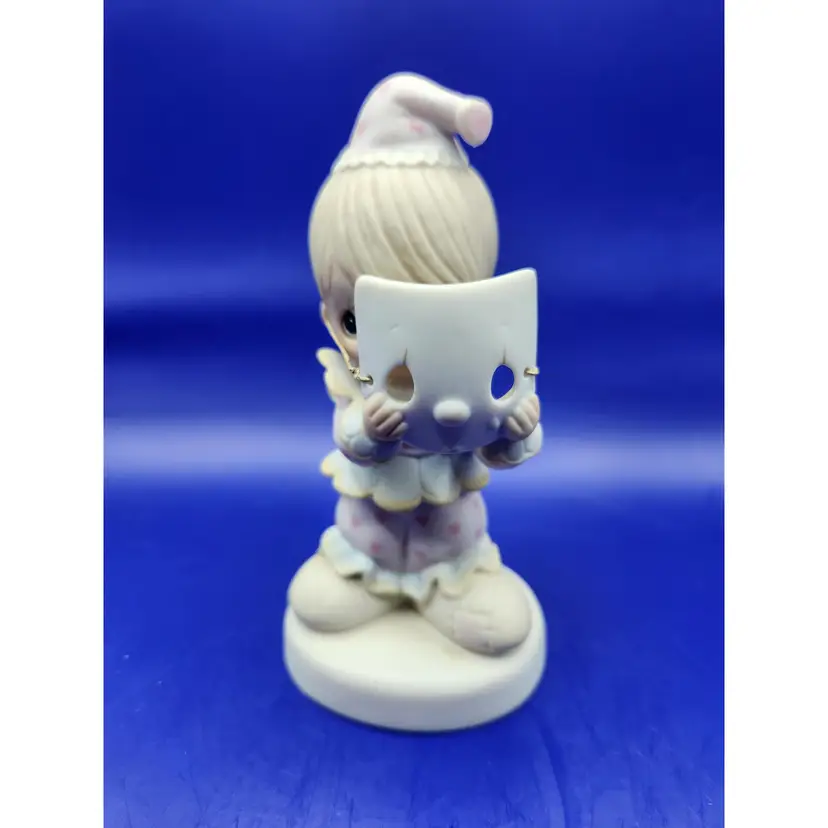 Precious Moment "Put On A Happy Face" Special Edition Figurine 1981