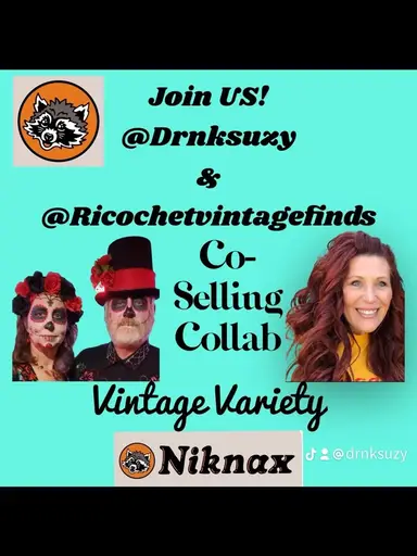 🍹🍹Co-Sell With Drnksuzy & Ricochetvintagefinds. Vintage Variety Show!