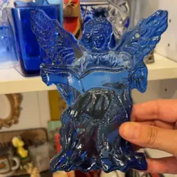Blue Glass Angel