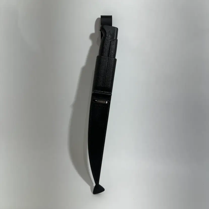 Falcon Fishing Filet Knife Stainless Steel w/ Safety Holder Loop Belt USA