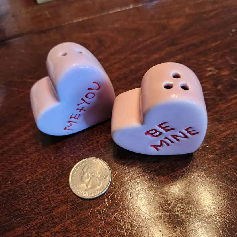 Salt & Pepper Shakers Valentines