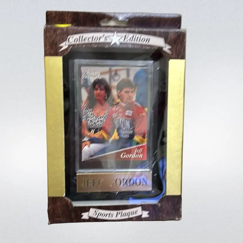Collectors Edition Jeff Gordon Sports Plaque 4 X 6