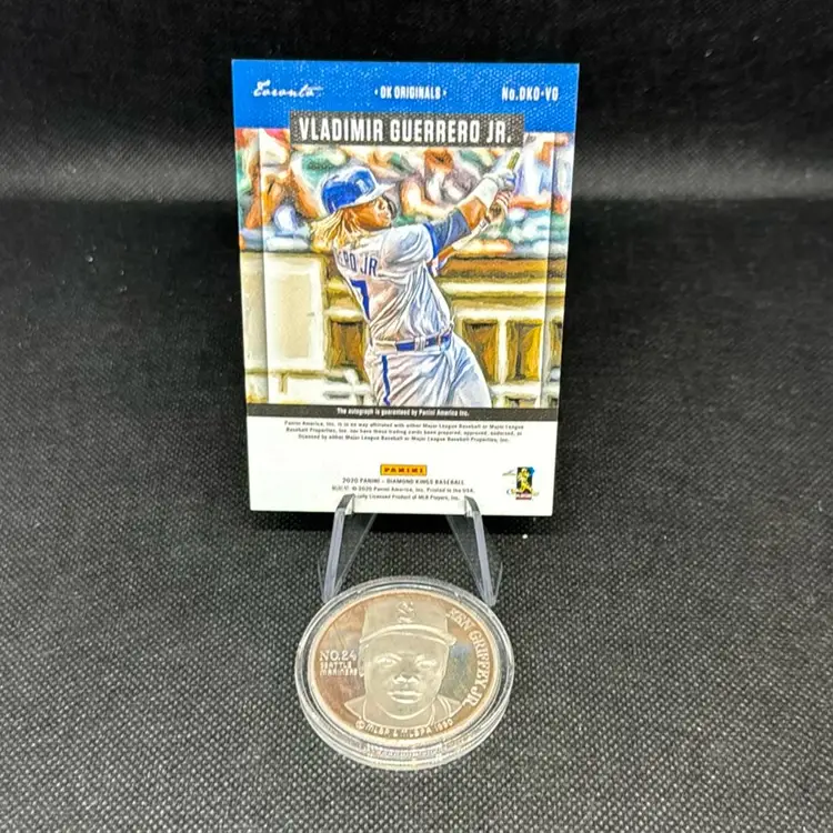 2020 Panini Diamond Kings Vladimir Guerrero Jr DK Originals FOTL Auto /20 Toronto Blue Jays