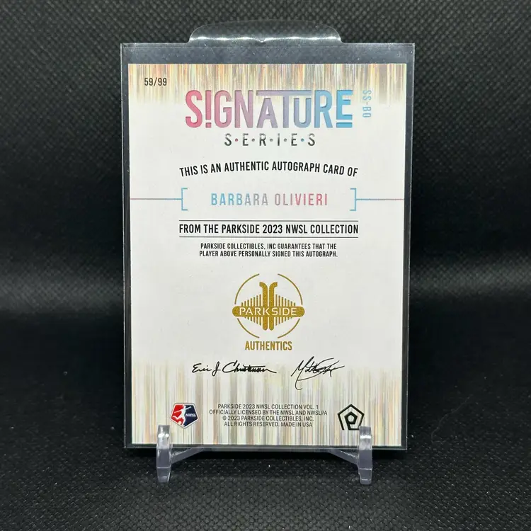 Barbara Olivieri Auto 59/99 Houston Dash - 2023 Parkside Signature Series