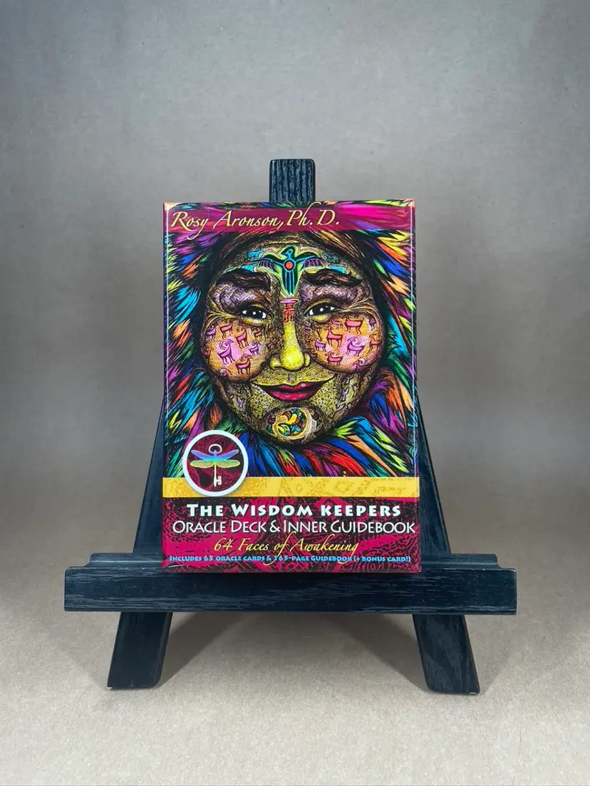 The Wisdom Keepers Oracle Deck & Inner Guidebook 64 Faces of Awakening Rosy Aronson PhD
