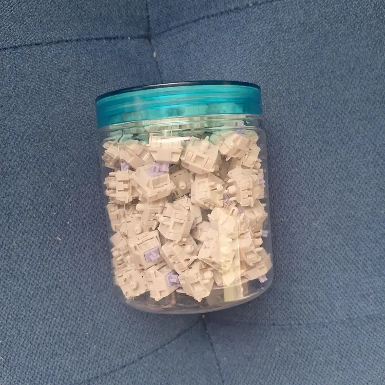 Lilac Linear Switches (110) - Lubed and filmed