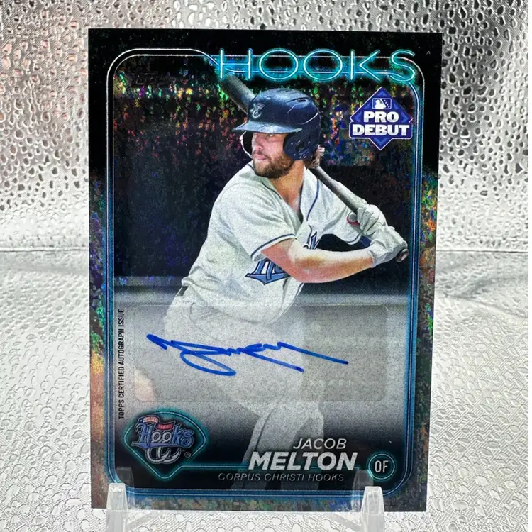 Jacob Melton Houston Astros Autos, Base & /199