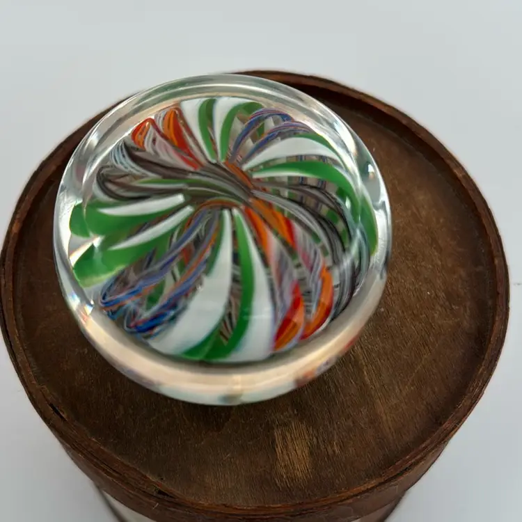 “Fruit Stripe Swirl” Perthshire PP20 1971-1975 - Rare Colorway - 2”