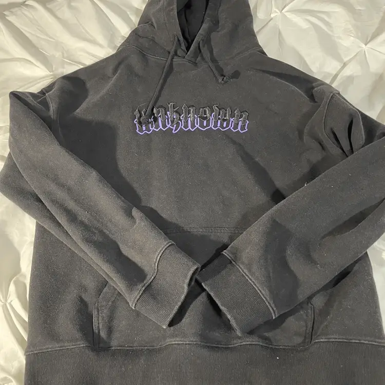 Named Collective Women's Black and Purple Hoodie