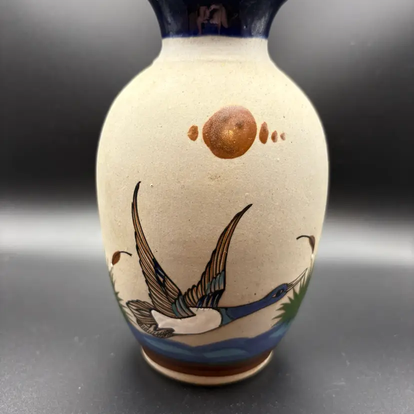 Tonala Duck Vase