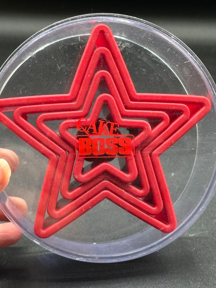 Cake Boss 5pc Star Cutter Set