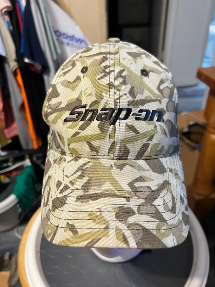Snap On Camouflage SnapBack Hat