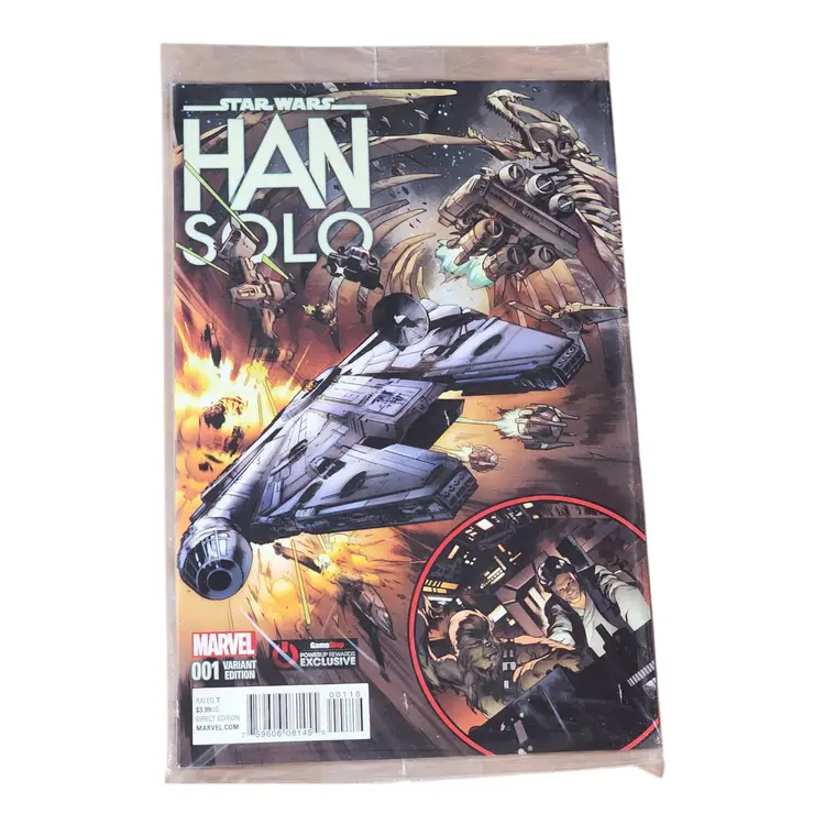 Star Wars Han Solo Issue #1 001 Gamestop Variant Edition SEALED POLYBAG