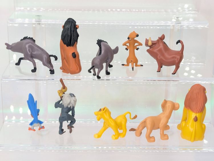 Lion King Figure Play Set of 10 Disney PVC Toys Simba Nala Scar Mufasa Hyenas Rafiki Pumbaa & Timon