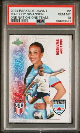 2024 Parkside USWNT - Mallory Swanson PSA 10