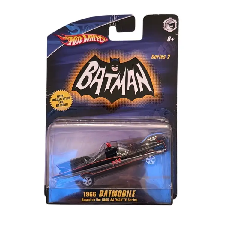 Hot Wheels 1966 TV Series Batmobile 🔥 Diecast 1:50 Scale 2007 Sealed NIB
