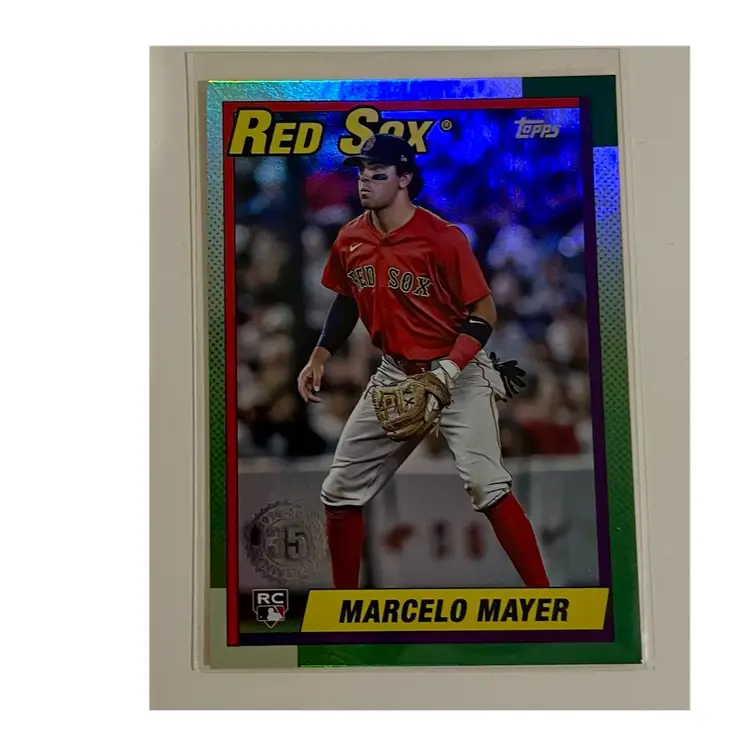 Marcelo Mayer RC 1990 Topps Boston Red Sox