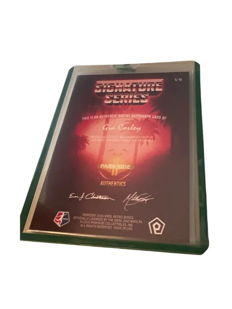 Gia Corley 2025 Parkside Retro Signature Series 5/10