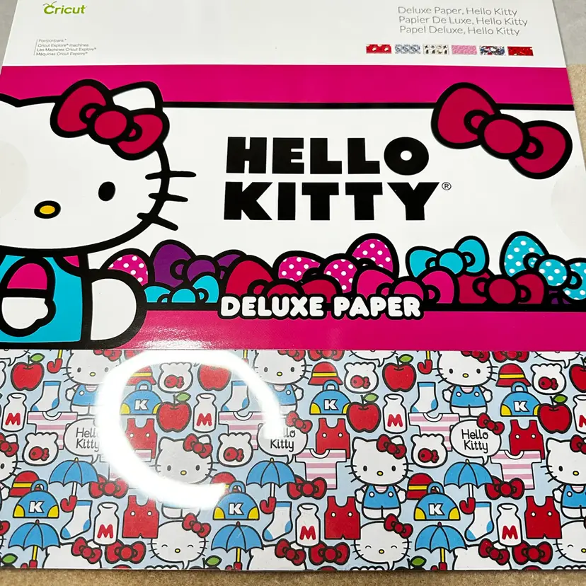Cricut/Disney Scrapbook Paper Hello Kitty