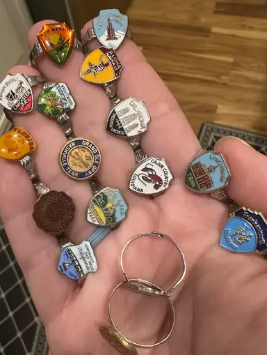 Vintage Souvenir Adjustable Rings! $3 Starts