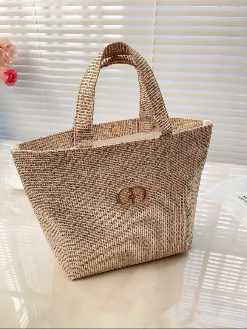 #50 - GWP/VIP DIOR GOLDEN COLOR TOTE BAG