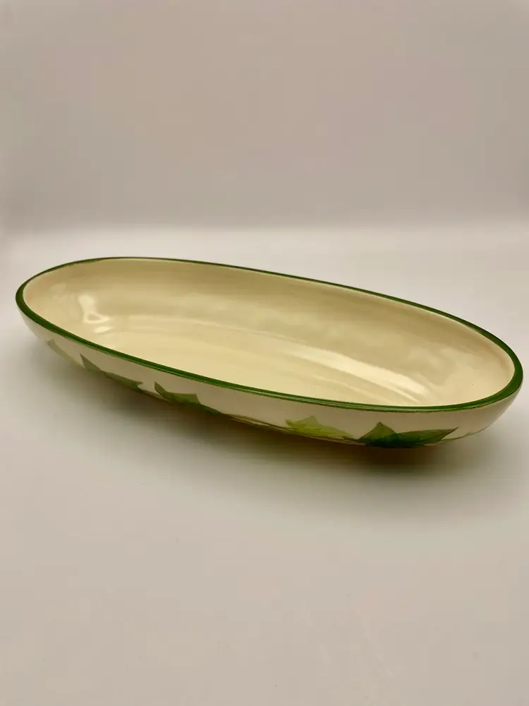 Vintage, MCM, Franciscan Ivy, Relish/Celery Tray,  Made in California, 10.5”. Excellent condition!