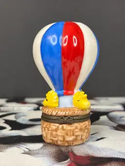 Woodstock Hot Air Balloon Trinket Box