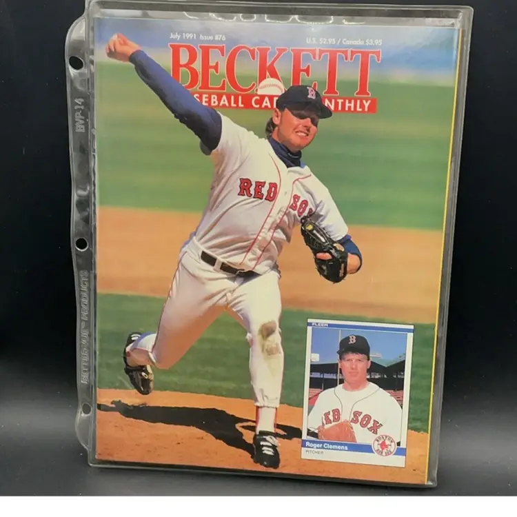 Beckett 1991 Roger Clemens