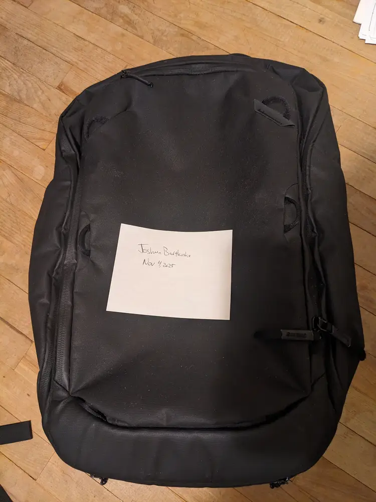 Peak Design Travel Backpack 45L Black