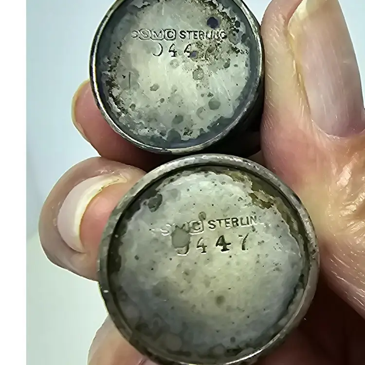 Vintage Sterling Shakers