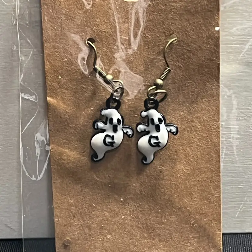 Earrings As Pictured Handmade by me Ghost Earrings