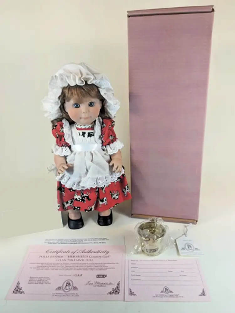 Lee Middleton original dolls,Polly Esther Hershey's Country Girl, limited edition