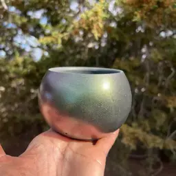 3.5” Black BIRB Concrete Planter