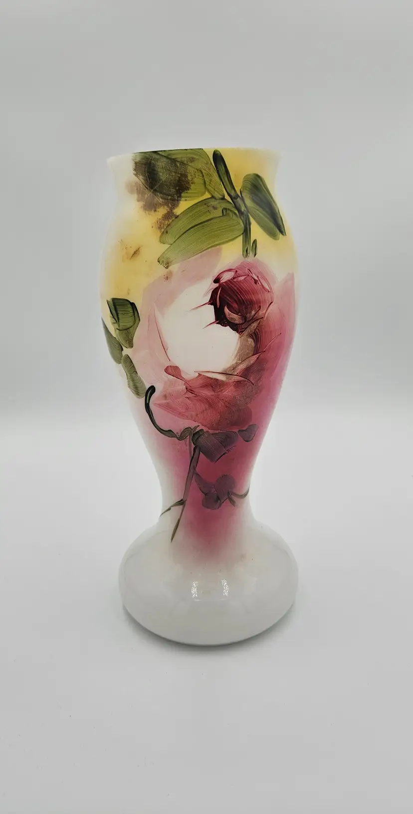 #C49 Hand Painted Porcelain Vase