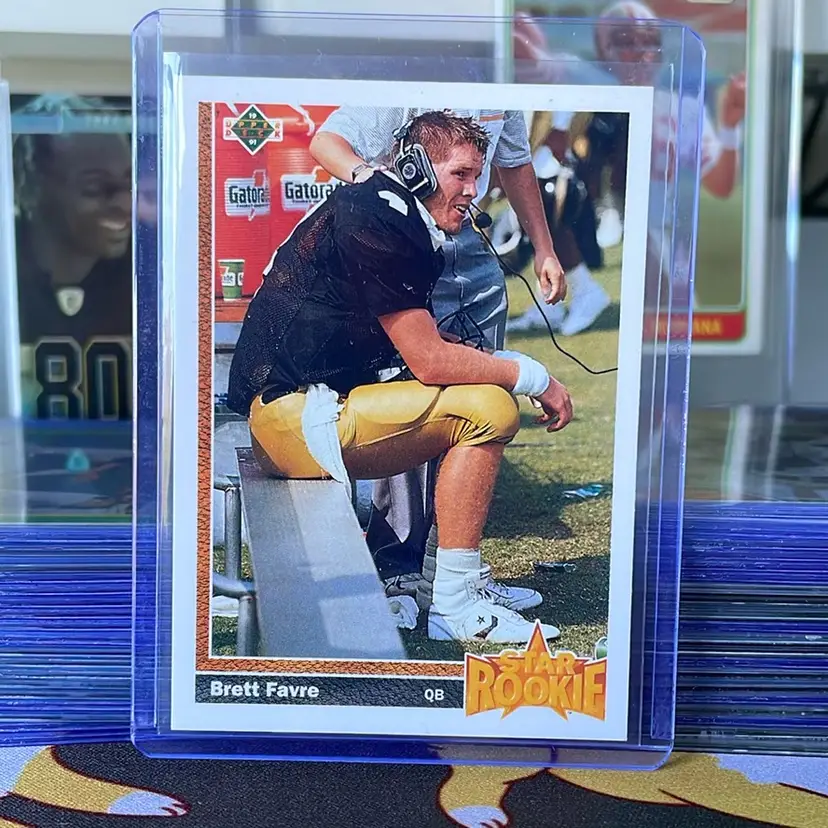 Brett Favre Star Rookie Upper Deck ‘91 - Atlanta Falcons