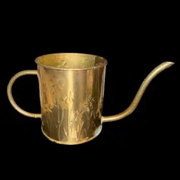 1980s FTDA Brass Watering Can