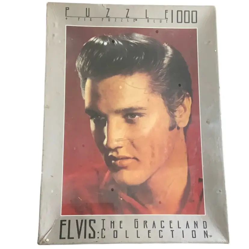 1000 Piece Jigsaw Puzzle Featuring Elvis Presley “Elvis: The Graceland Collection."