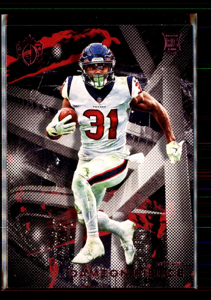 Dameon Pierce 2022 Panini Chronicles Pink Gridiron Kings #GK-30 - (113) - Houston Texans