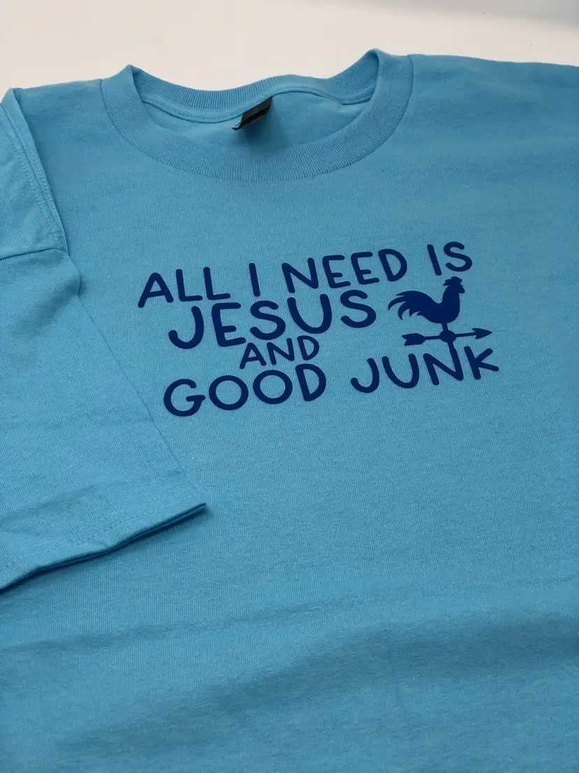 Original Design T-Shirt Made by Me Jesus and Good Junk