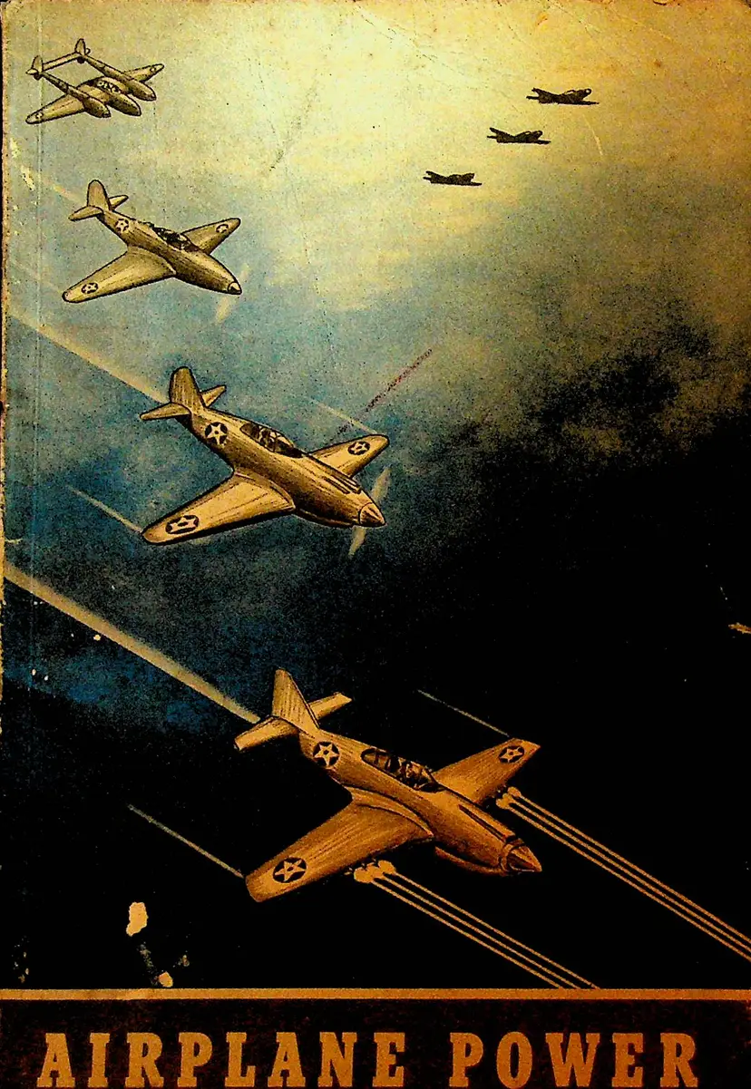 Airplane Power Booklet WWII 1943 General Motors