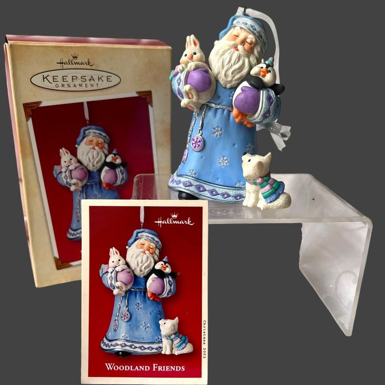 Hallmark Keepsake 2002 Woodland Friends Christmas Ornament