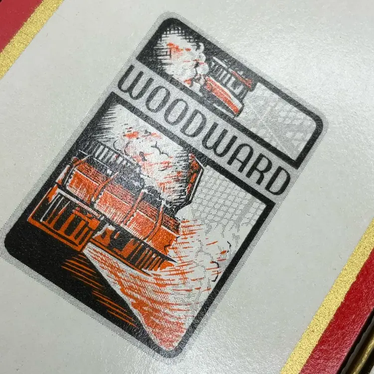 NOS VTG Woodward Alabama Playing Bridge Playing Cards Vintage Woodward Playing Cards Set