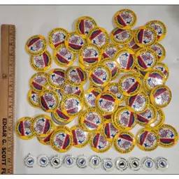 81 Vintage Barber Permits And Cosmetic Permit Pin Back Buttons