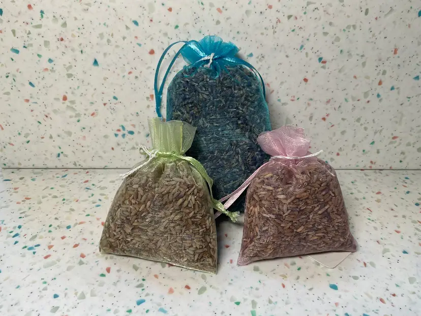 Lavender sachets - can’t you just smell them?